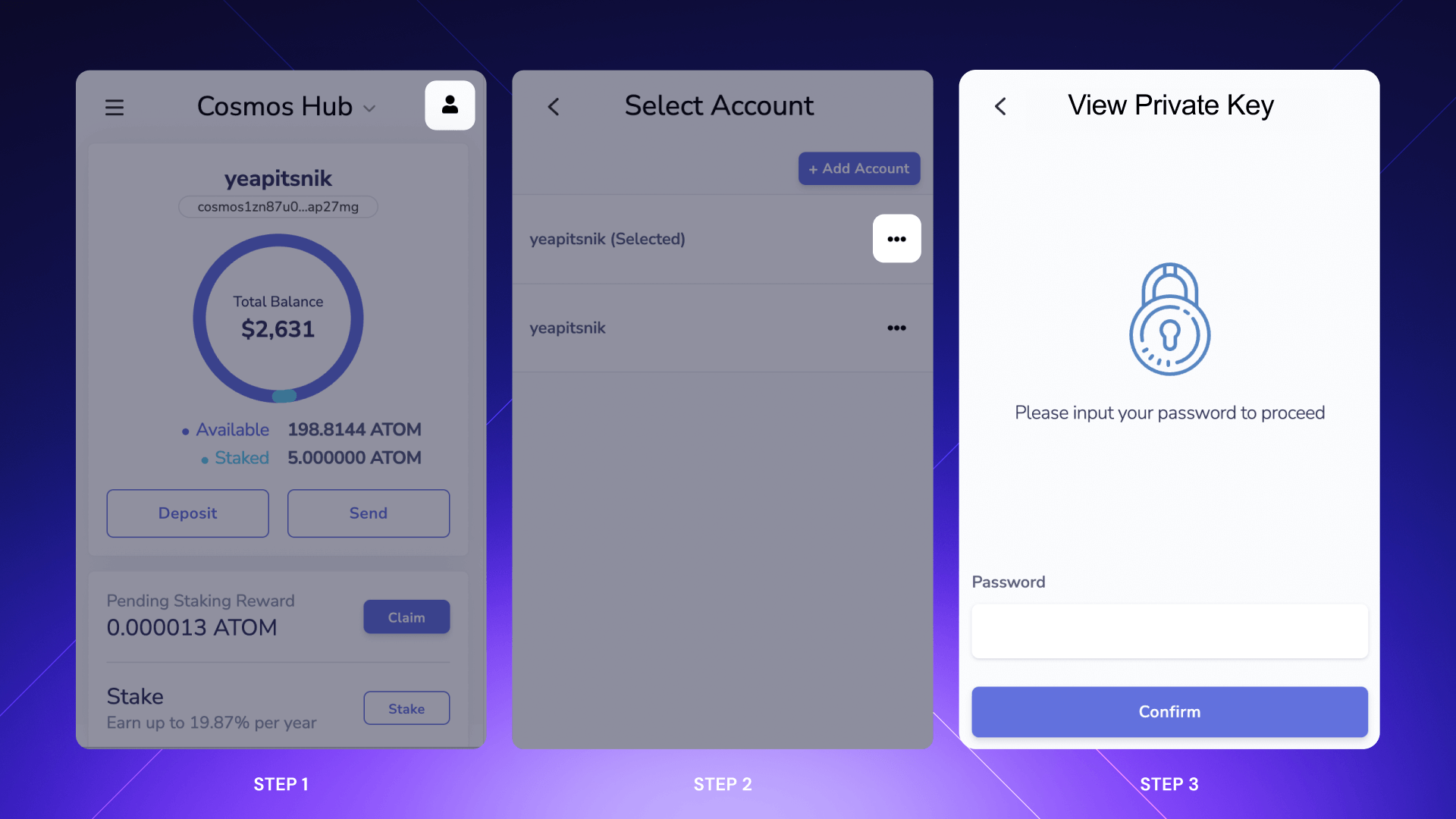 View Your Private Key • Keplr HelpDesk